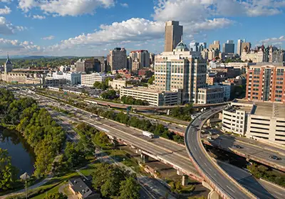 Albany skyline