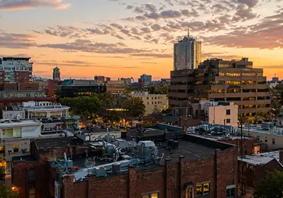 Ann Arbor skyline