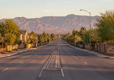Apple Valley skyline