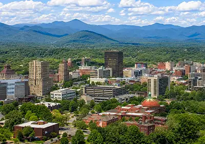 Asheville skyline