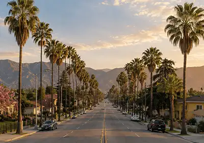 Azusa skyline