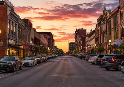 Bloomington skyline