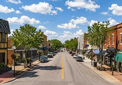 Blue Springs skyline