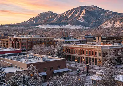 Boulder skyline