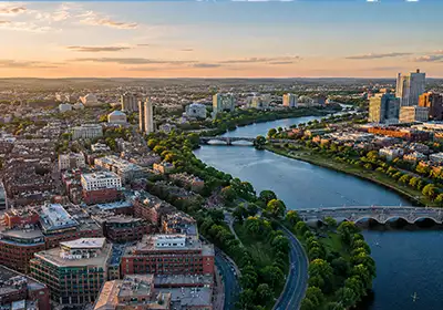 Cambridge skyline