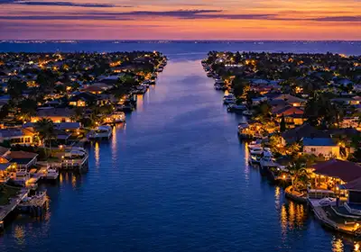 Cape Coral skyline