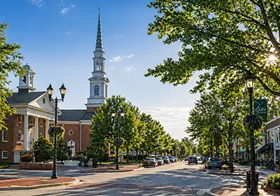 Cary skyline