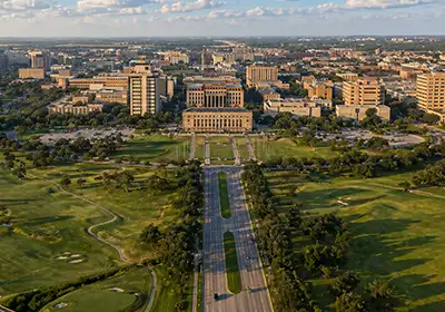 College Station skyline