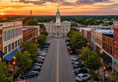 Columbia skyline