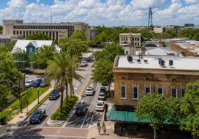 Gainesville skyline