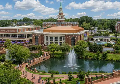 High Point skyline