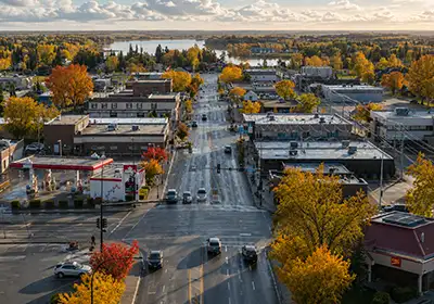 Leduc skyline