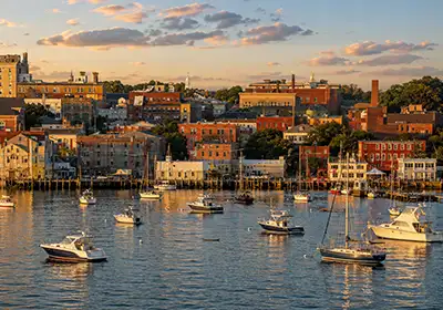 New Bedford skyline