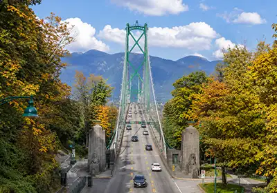 North Vancouver skyline