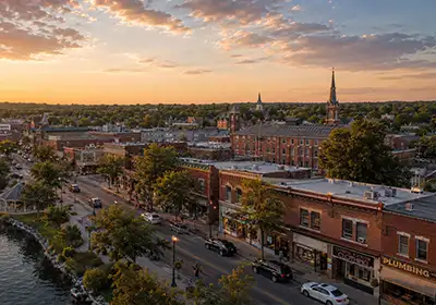 Orillia skyline