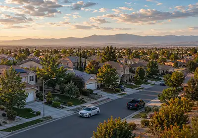 Palmdale skyline
