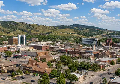 Rapid City skyline