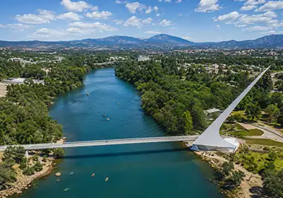 Redding skyline