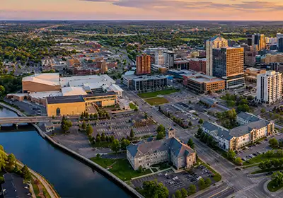 Rochester skyline