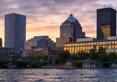 Rochester skyline