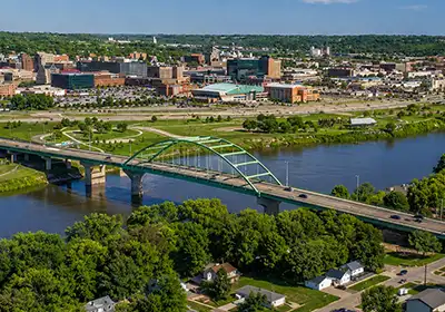 Sioux City skyline