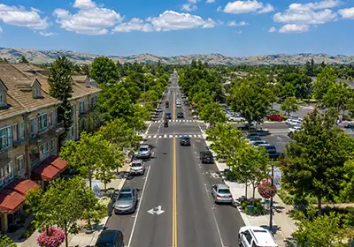 Vacaville skyline