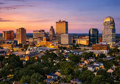 Winston-Salem skyline